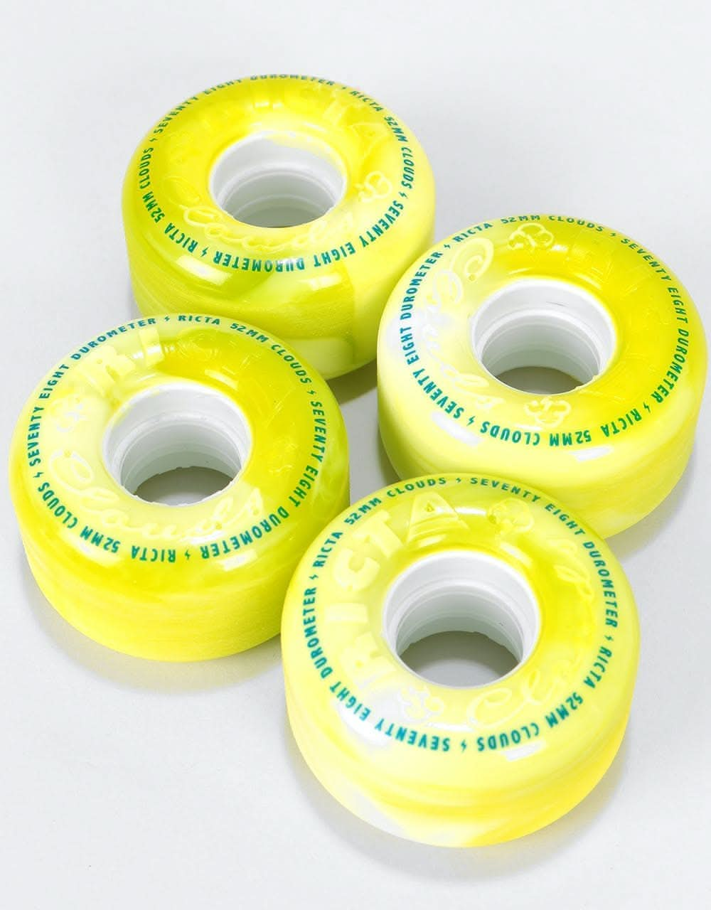 Ricta Clouds Swirl 78a Skateboard Wheel - 52mm