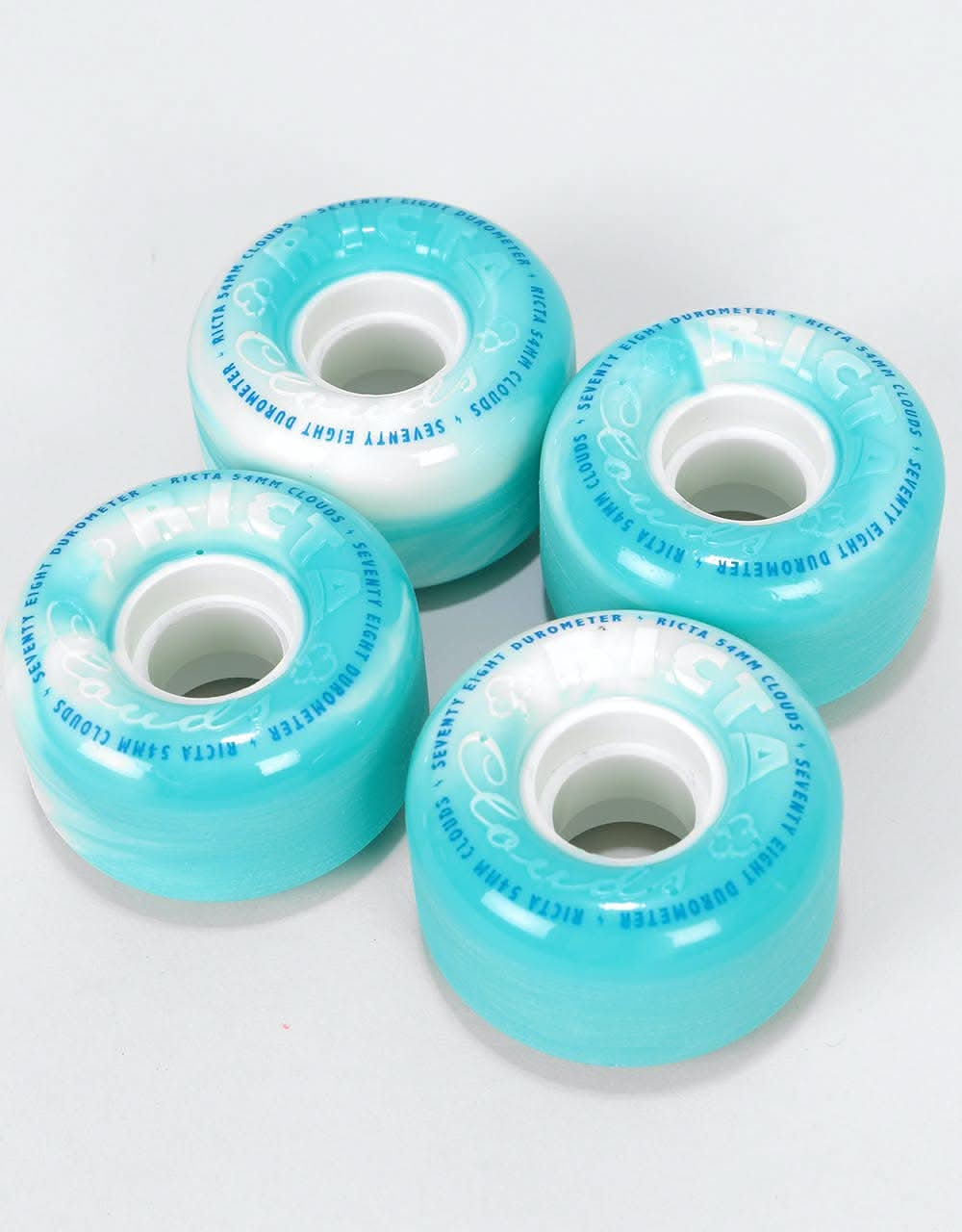 Ricta Clouds Swirl 78a Skateboard Wheel - 54mm