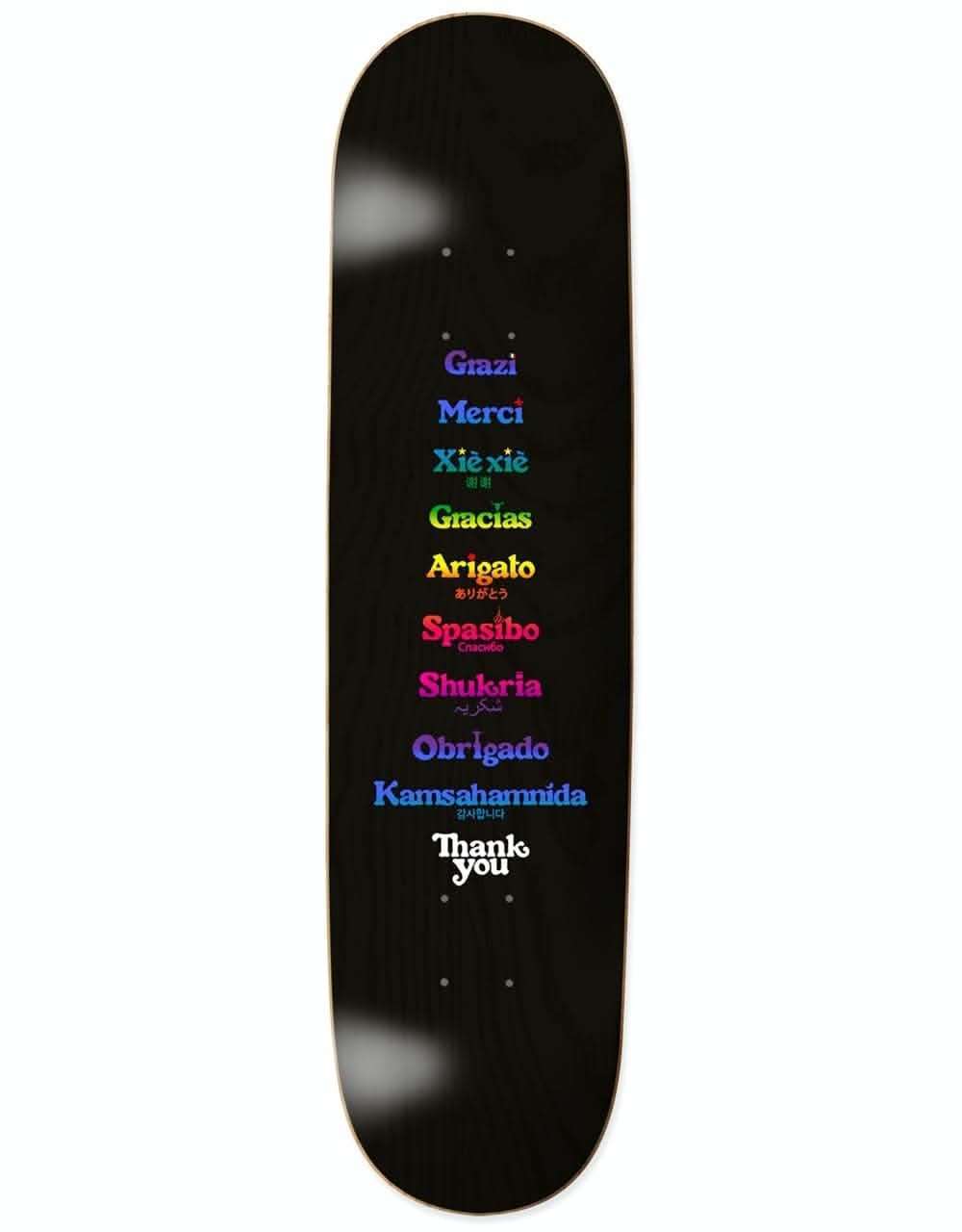 Thank You Global Skateboard Deck - 8"