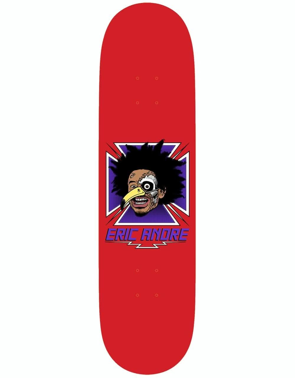 Birdhouse Eric Andre Guest Logo Skateboard Deck -  8.5"