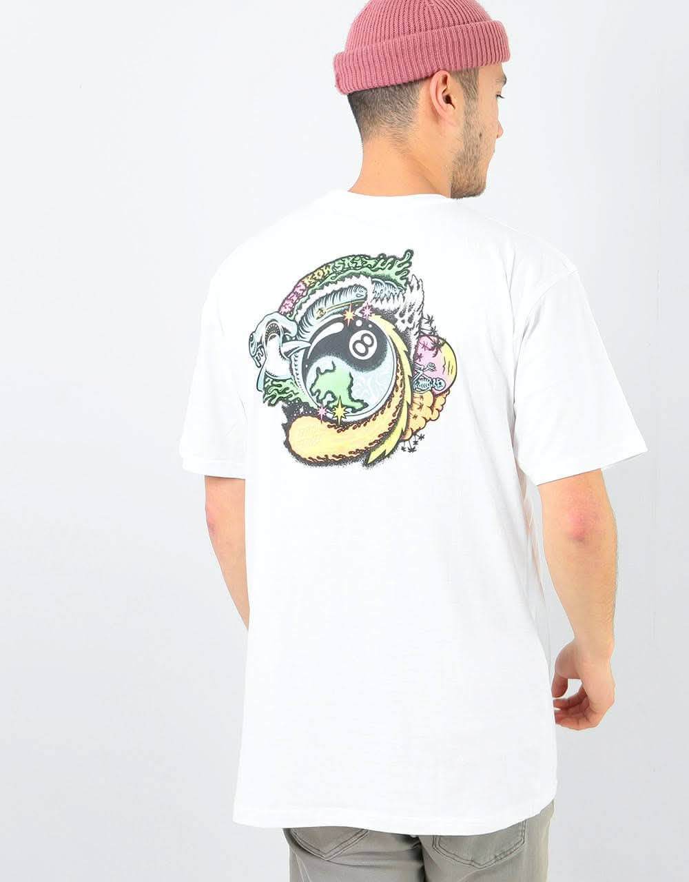 Santa Cruz Dope Planet T-Shirt - White