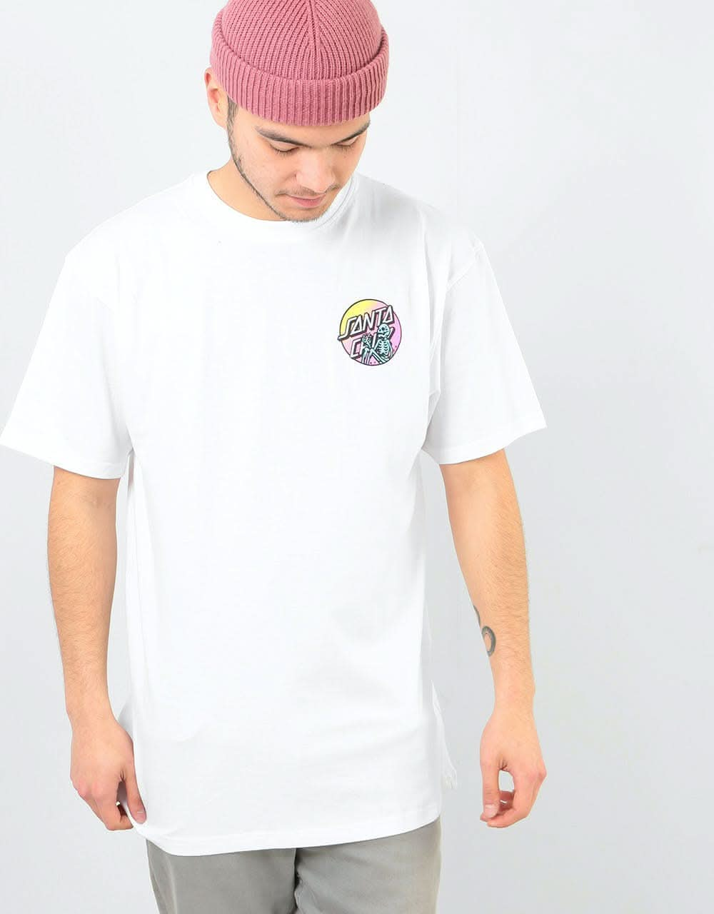 Santa Cruz Dope Planet T-Shirt - White