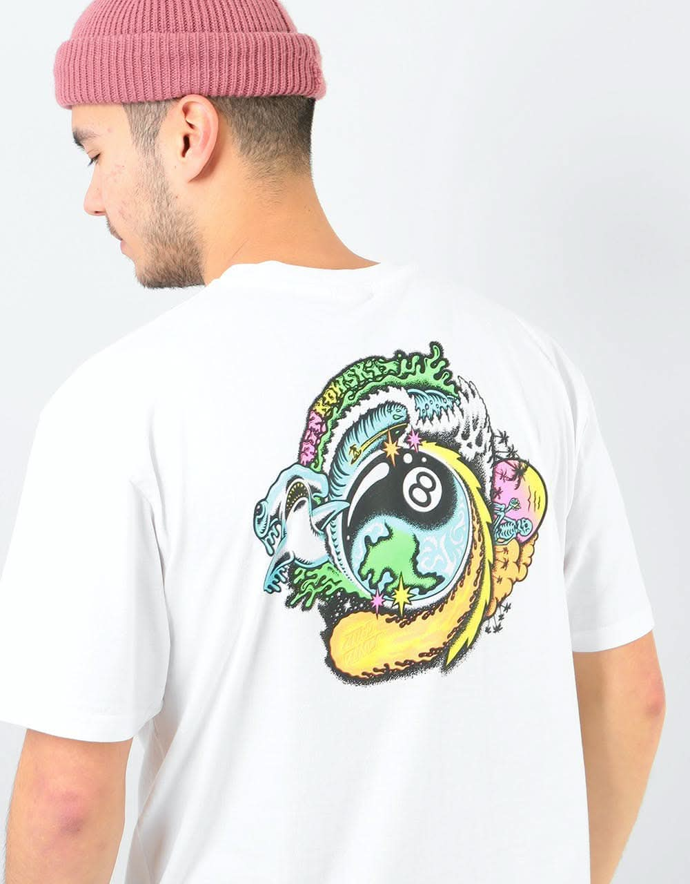 Santa Cruz Dope Planet T-Shirt - White