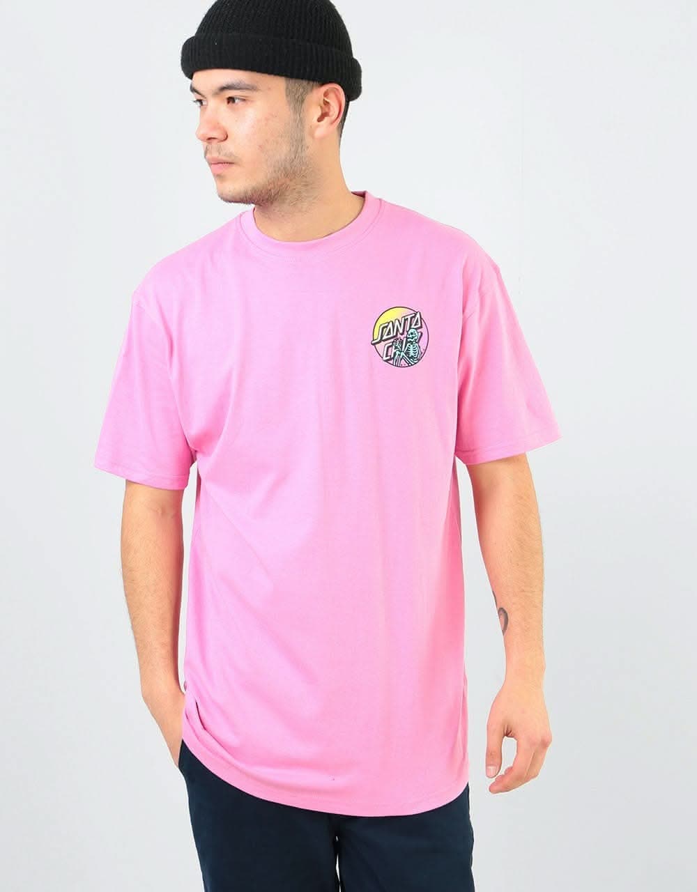 Santa Cruz Dope Planet T-Shirt - Orchid Pink