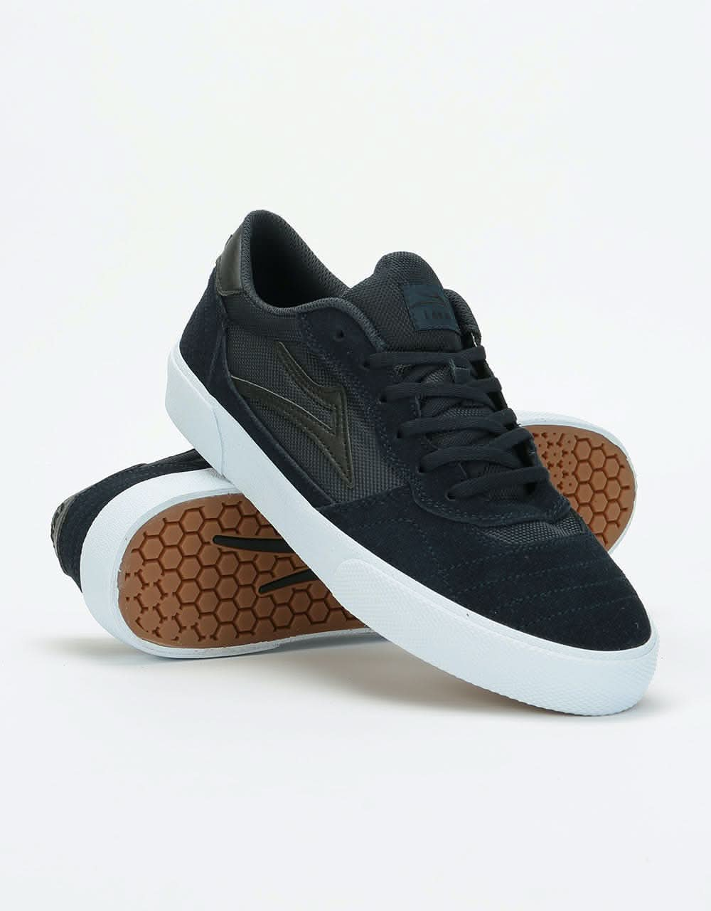 Lakai Cambridge Skate Shoes - Navy Suede