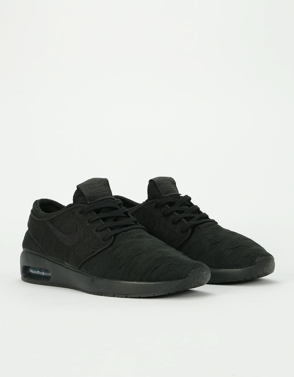 Nike SB Air Max Janoski 2 Shoes - Black/Black-Black-Black