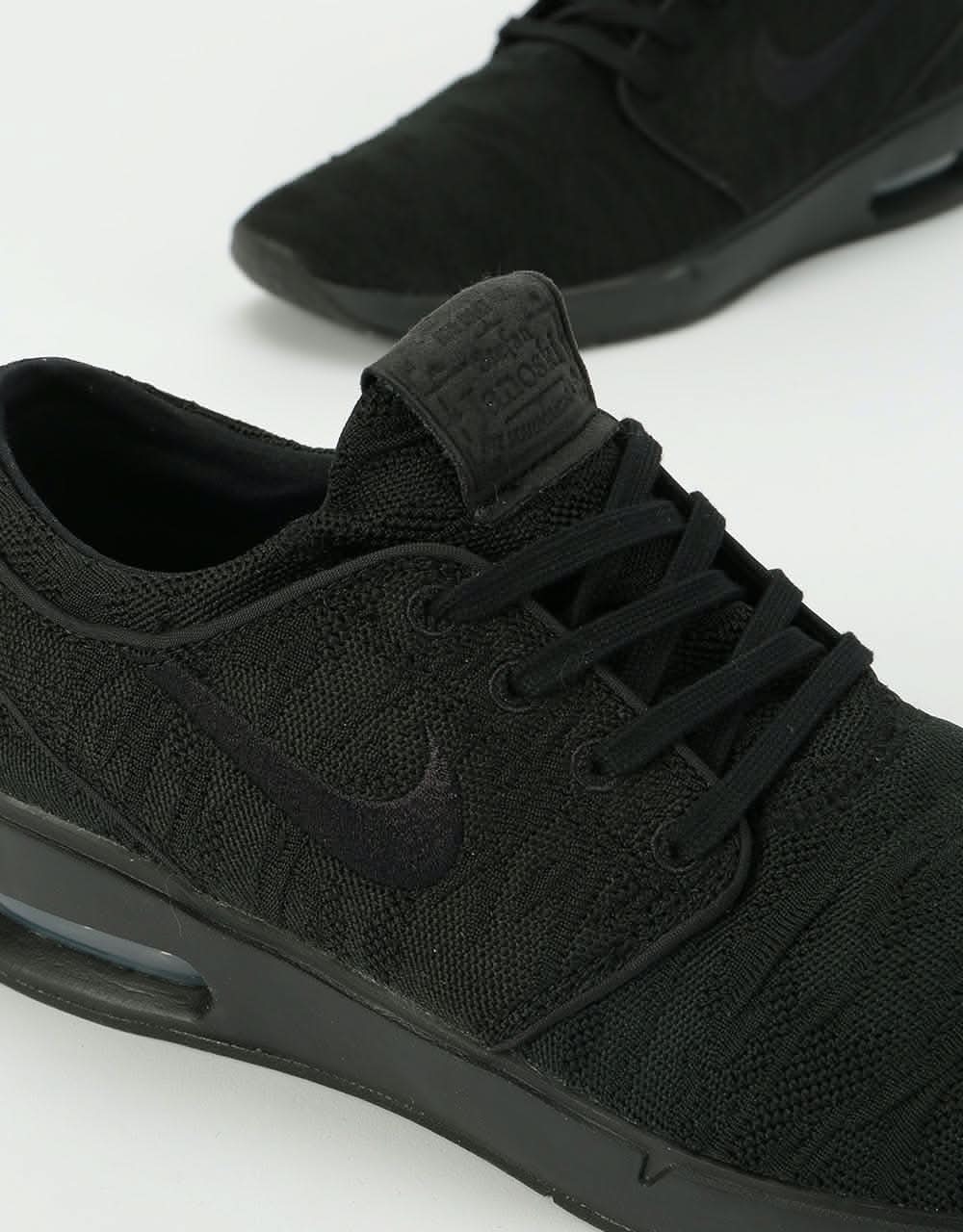 Nike SB Air Max Janoski 2 Shoes - Black/Black-Black-Black