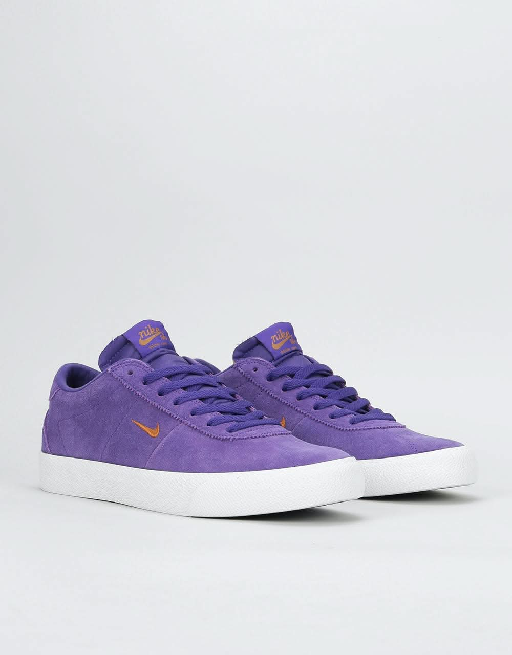 Nike SB Zoom Bruin Skate Shoes - Court Purple/Lt British Tan