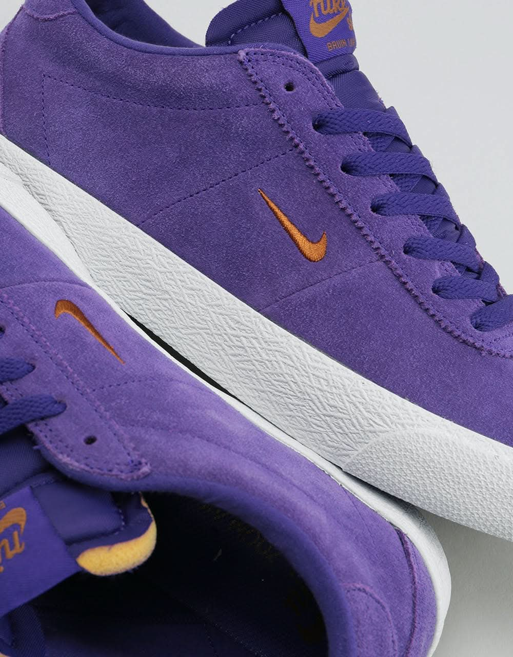 Nike SB Zoom Bruin Skate Shoes - Court Purple/Lt British Tan