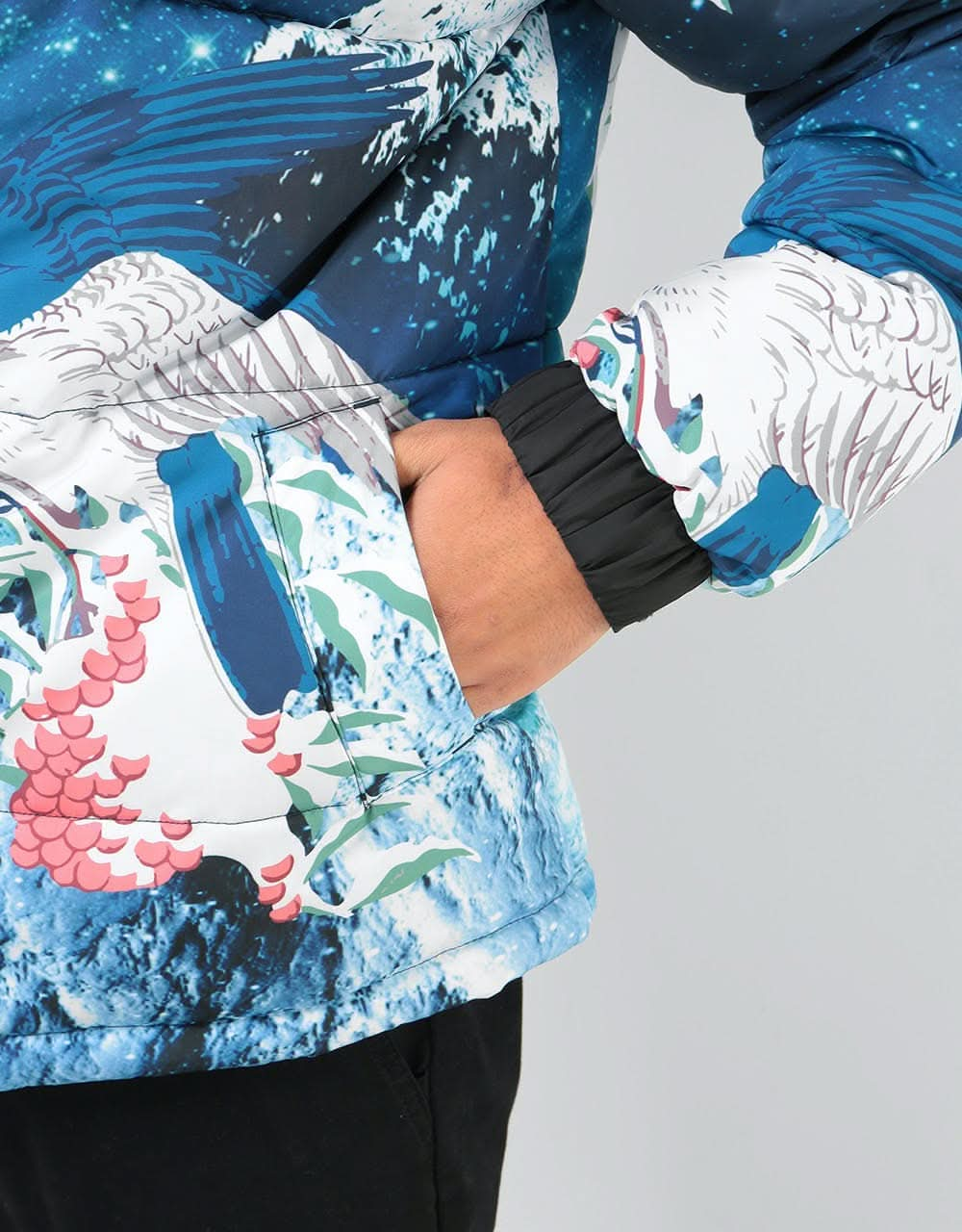 RIPNDIP Snow Bird Puffer Jacket - Multi