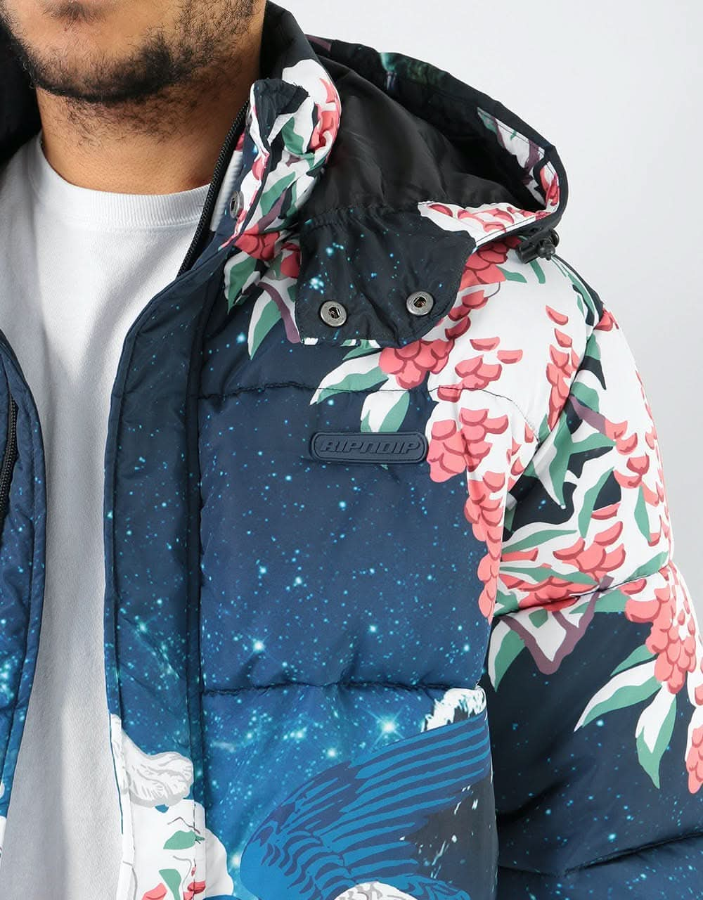 RIPNDIP Snow Bird Puffer Jacket - Multi