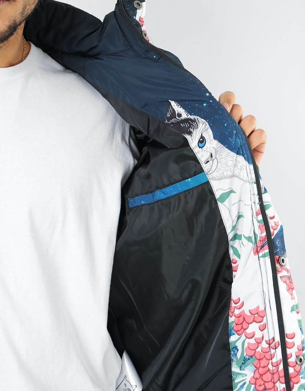 RIPNDIP Snow Bird Puffer Jacket - Multi