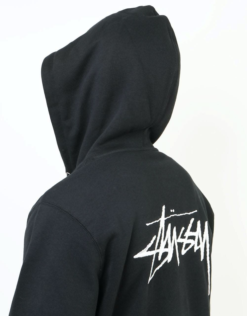 Stüssy Stussy Applique Pullover Hoodie - Black