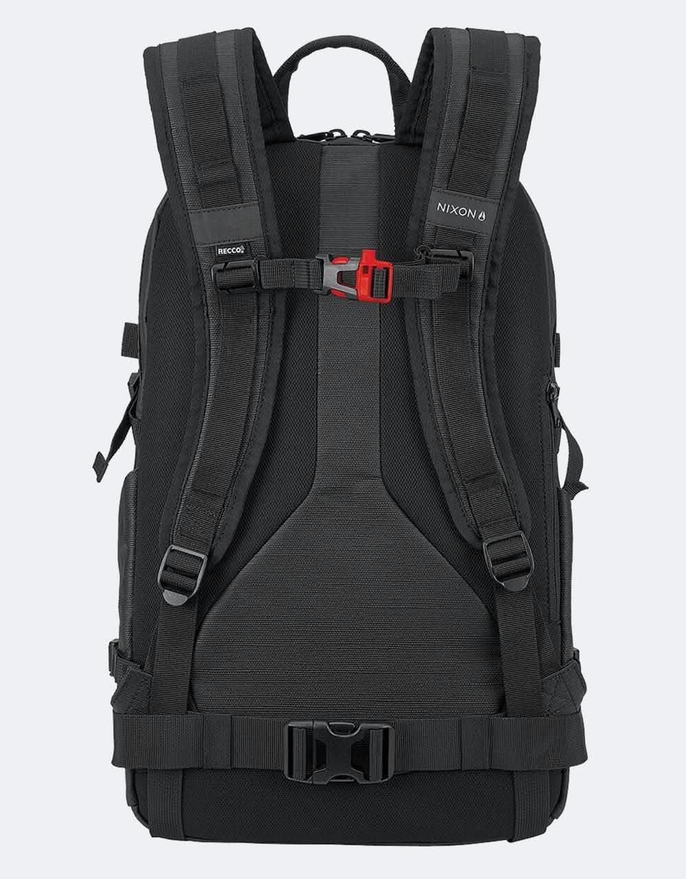 Nixon Summit Recco Backpack - Black/Recco