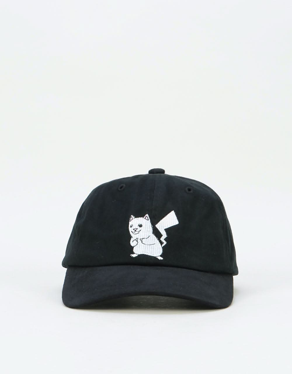 RIPNDIP Catch Em All Strapback Cap - Black