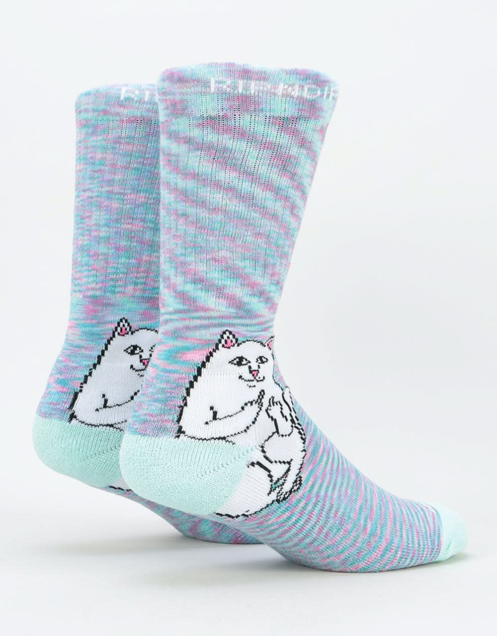 RIPNDIP Lord Nermal Socks - Mint Speckle