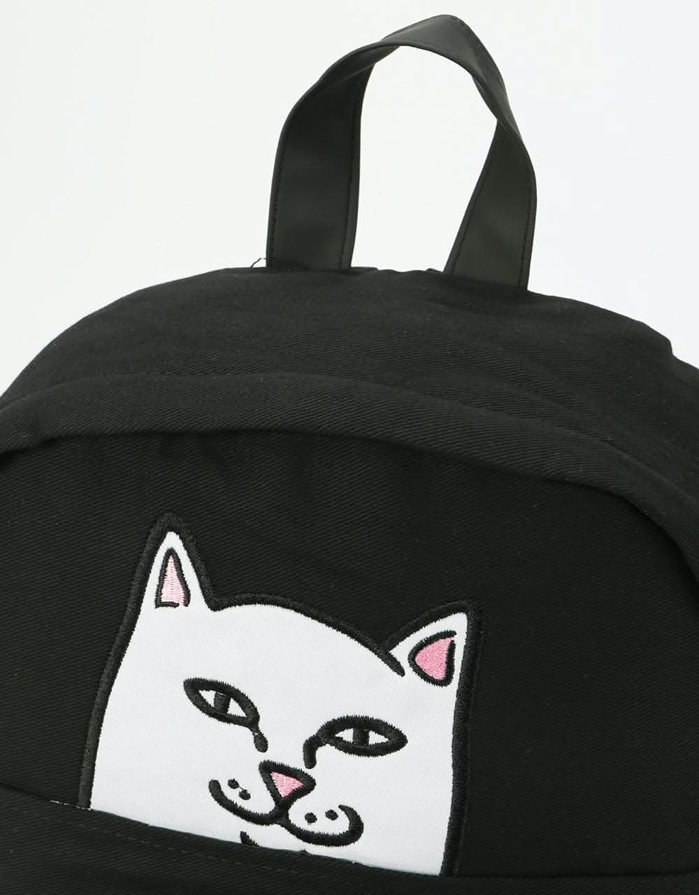 RIPNDIP Lord Nermal Corduroy Backpack - Black