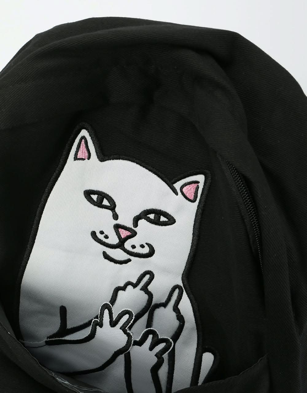 RIPNDIP Lord Nermal Corduroy Backpack - Black