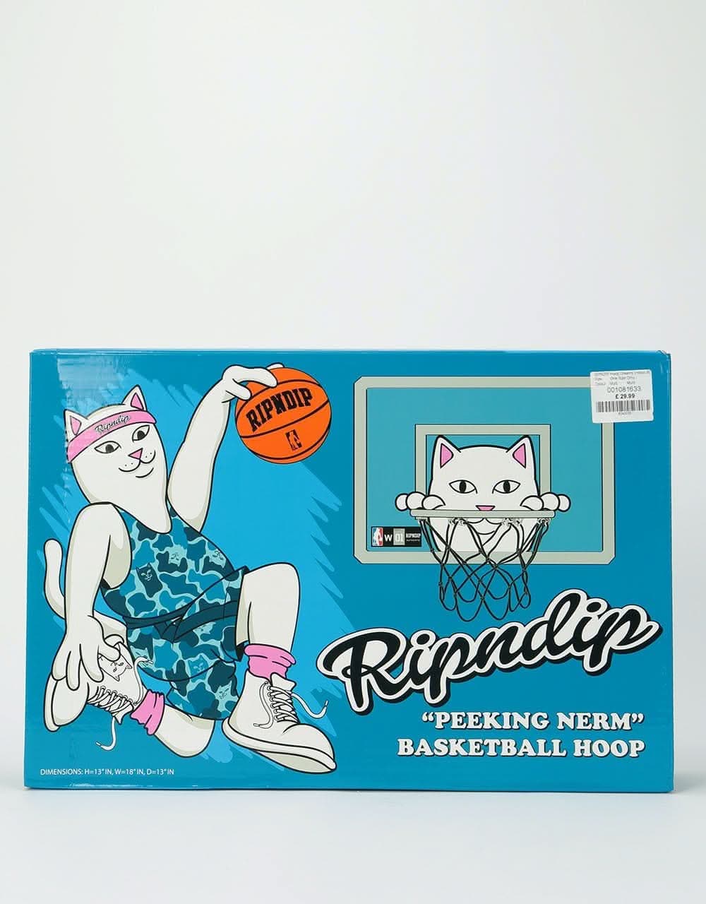 RIPNDIP Hoop Dreams Indoor Basketball Hoop - Multi