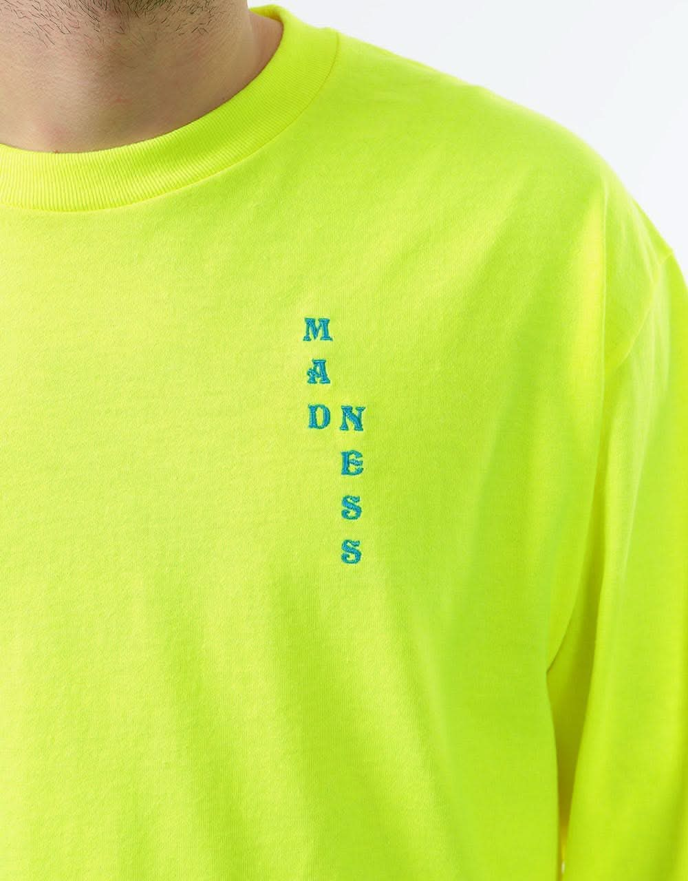 Madness Nohubo L/S T-Shirt - Safety Green