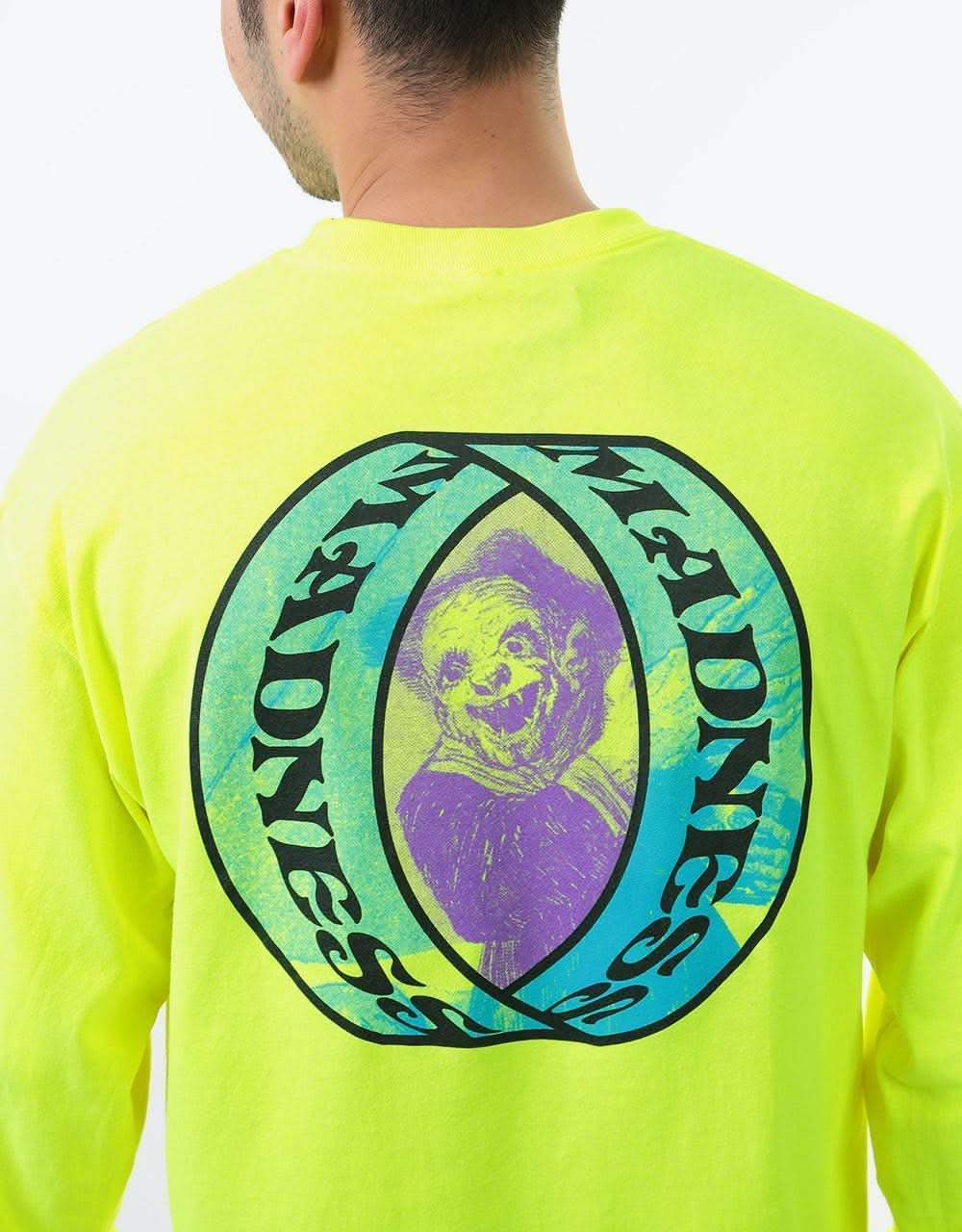 Madness Nohubo L/S T-Shirt - Safety Green