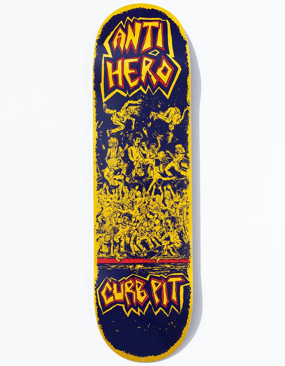 Anti Hero Curb Pit II Skateboard Deck - 9"