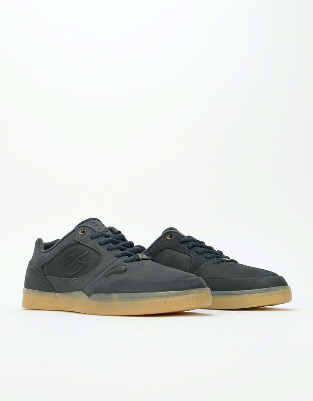 Emerica Wino Standard Skate Shoes - Navy/Gum/Gold