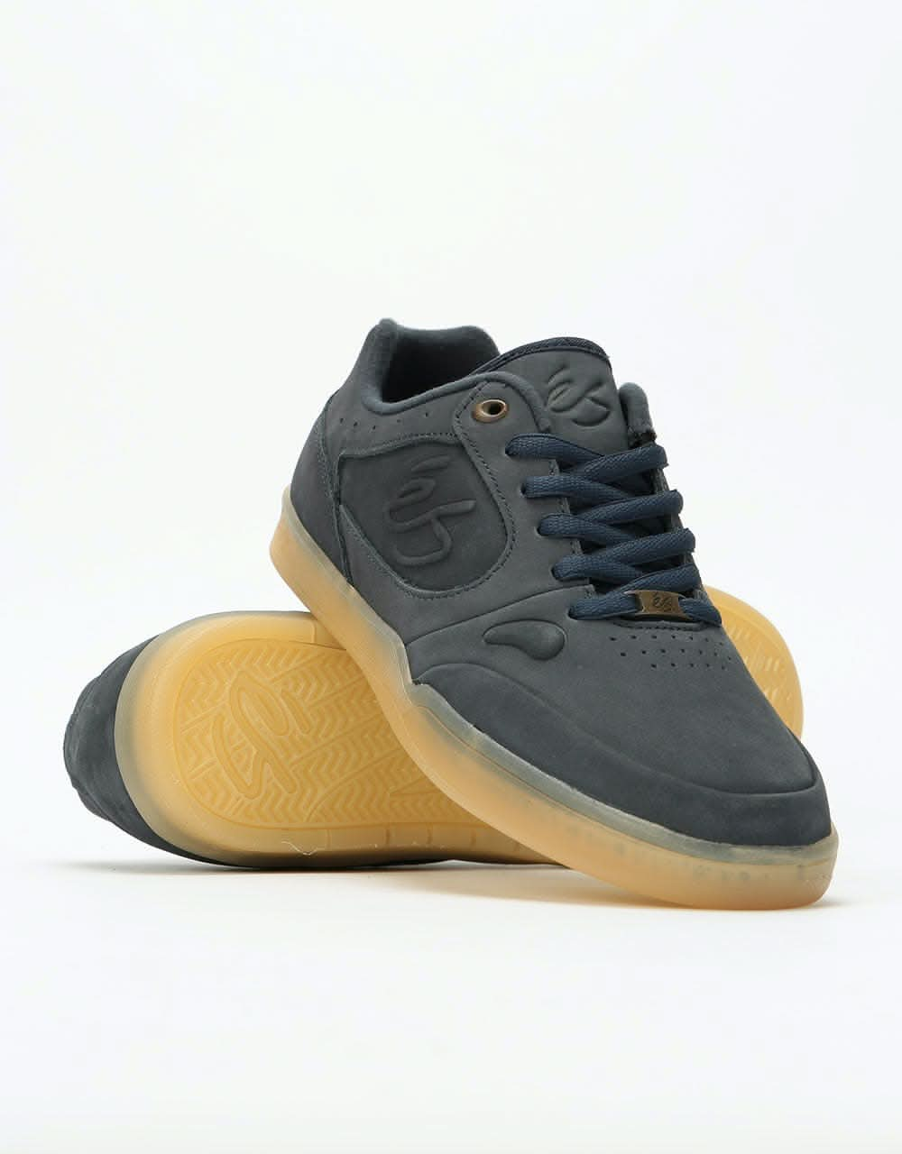 Emerica Wino Standard Skate Shoes - Navy/Gum/Gold