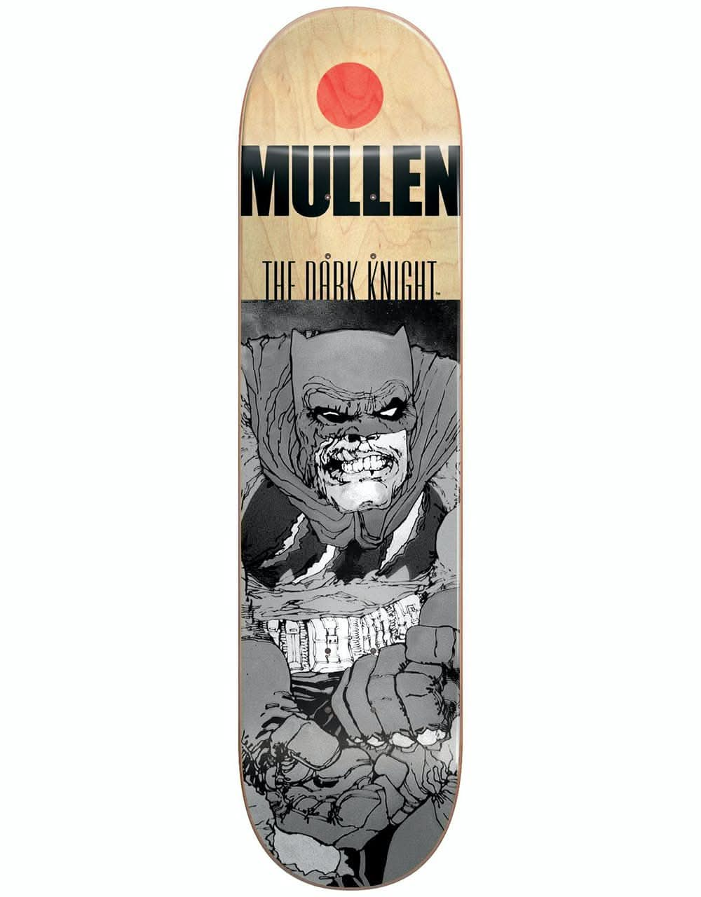 Almost x DC Comics Mullen Batman Grey Knight R7 Skateboard Deck - 7.75