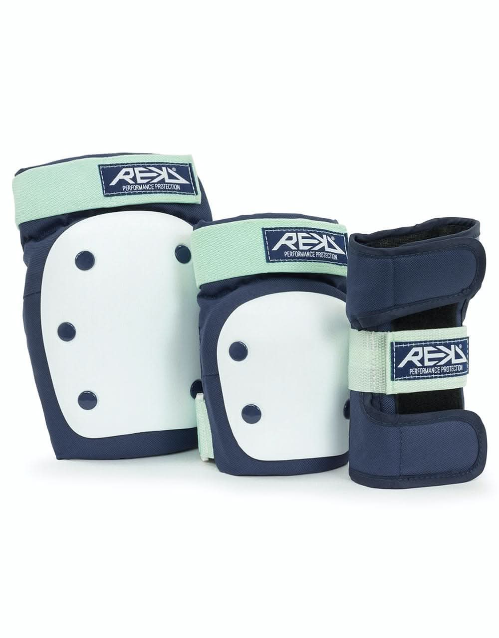 REKD Heavy Duty Triple Pad Set  - Blue/Mint