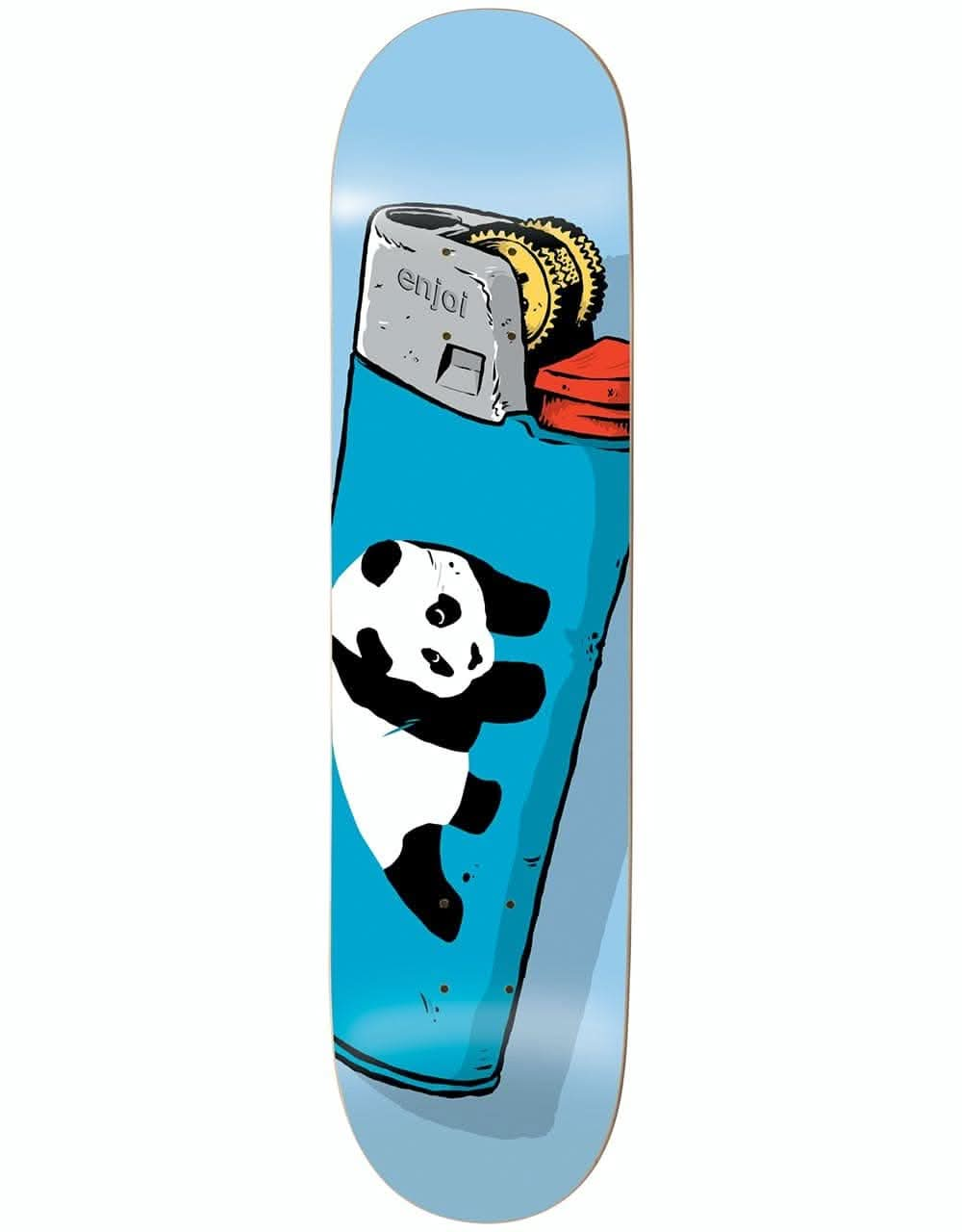 Enjoi Blue Lighter Skateboard Deck - 8.375"