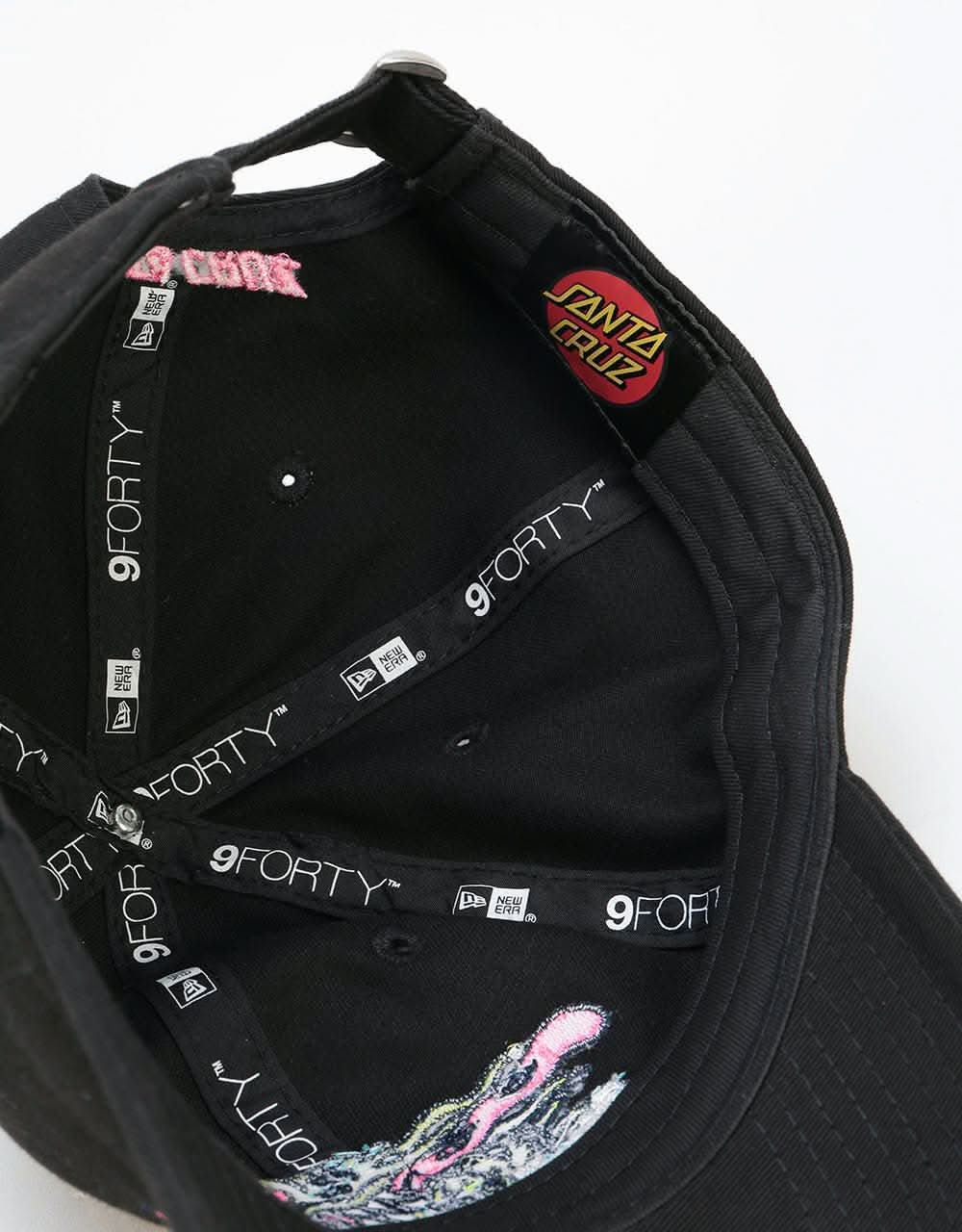 New Era x Santa Cruz 9Forty Slasher Cap - Black