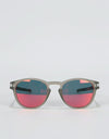 Oakley Latch Sunglasses - Matte Gray Ink (Ruby Iridium Lens)