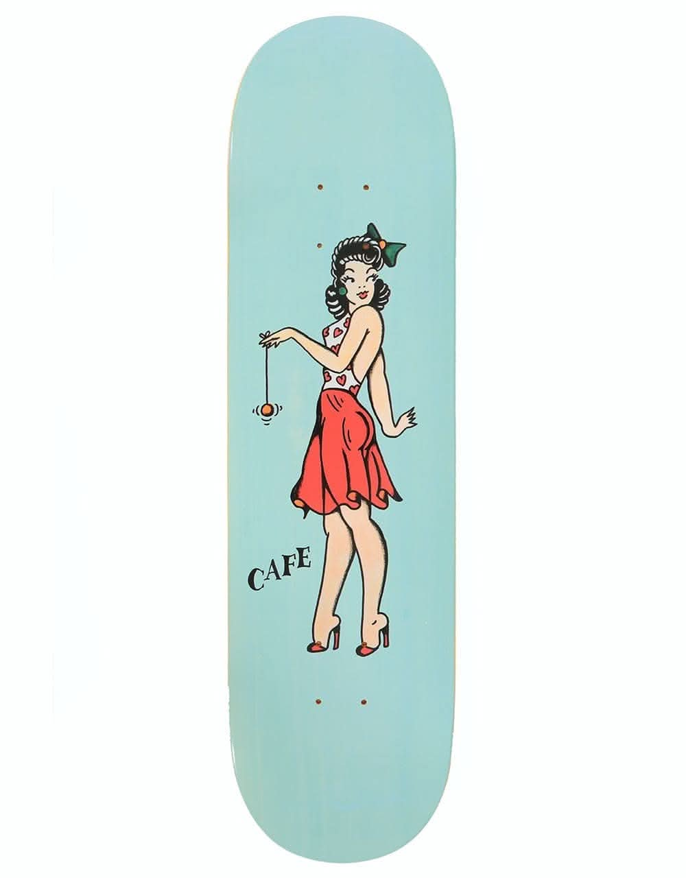 Skateboard Café Pin Up Yoyo Skateboard Deck - 8.25"