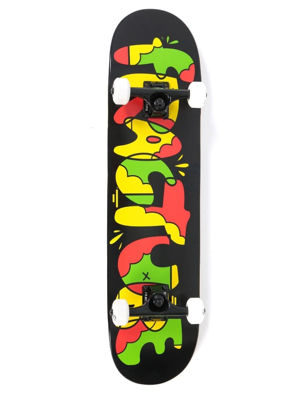 Fracture x Yeh Cool Rasta Complete Skateboard - 7.75"