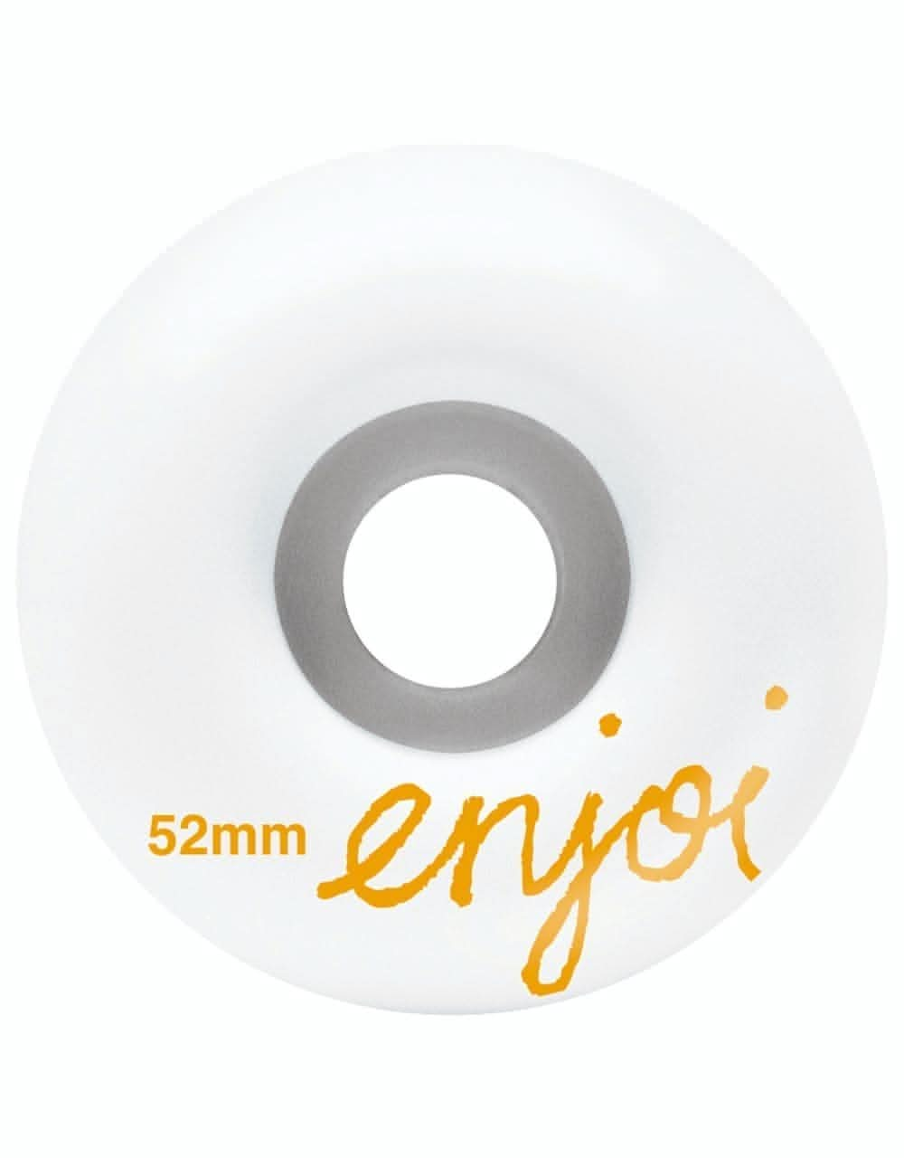 Enjoi Orange Panda Soft Wheel Complete Skateboard - 8"