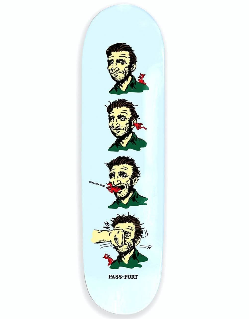 Pass Port Fuck You Conscience Series Skateboard Deck - 8.5"