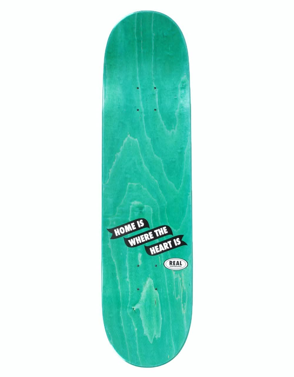 Real x Route One Pushing Logo Skateboard Deck - 8.25"