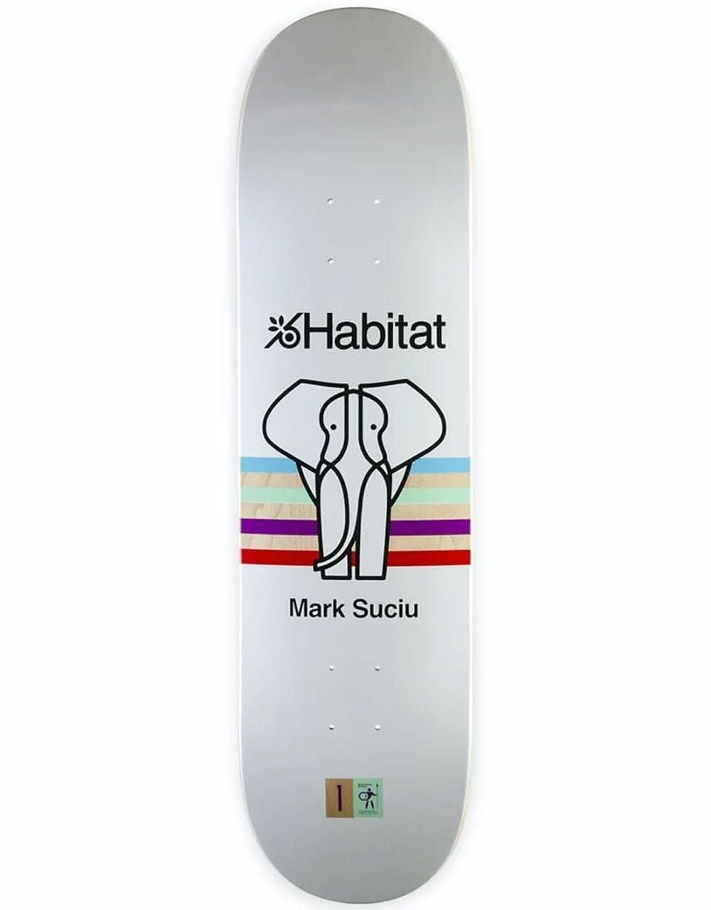 Habitat Suciu Quartus Series Skateboard Deck - 8.25"