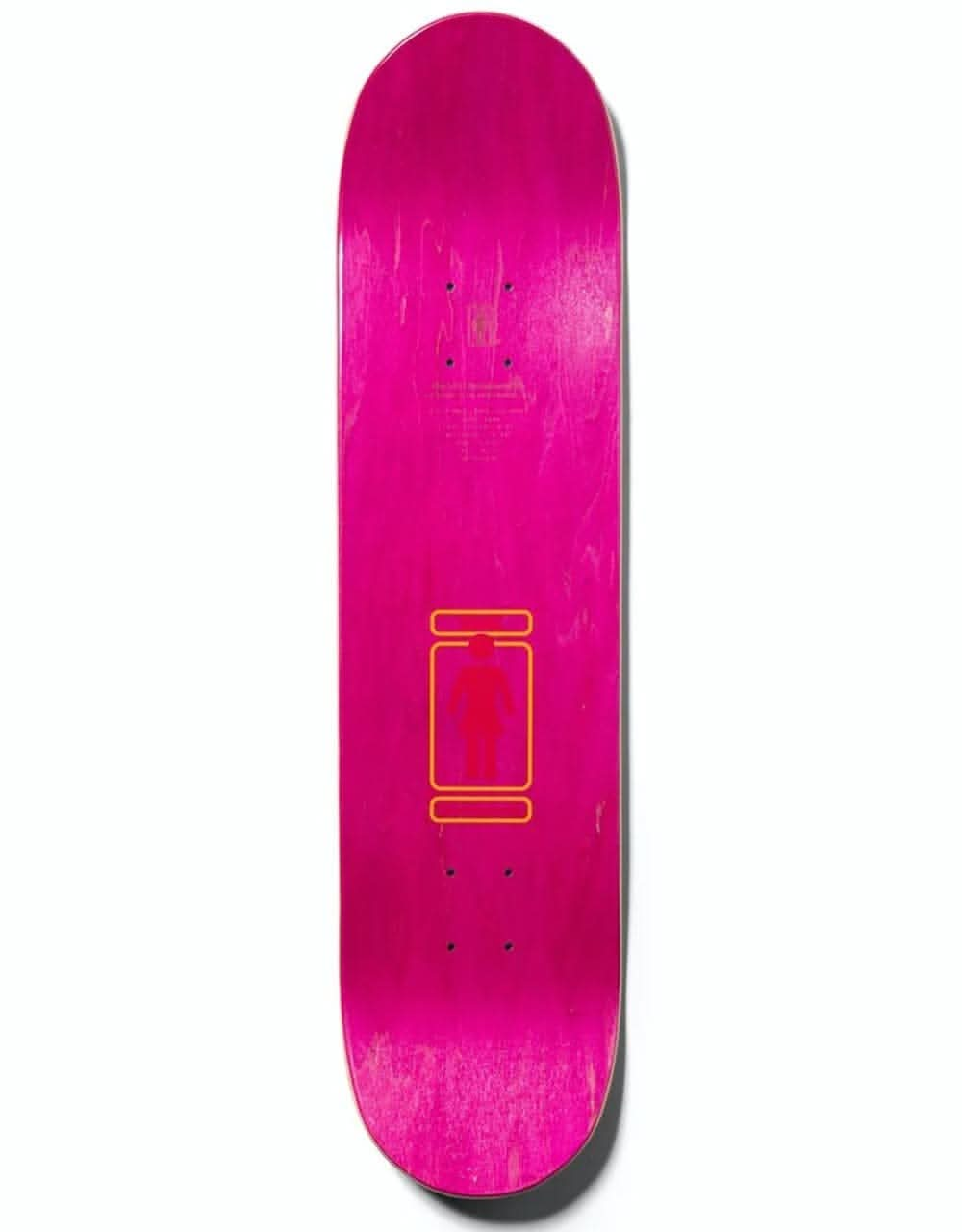 Girl Biebel '93 Til Skateboard Deck - 8"