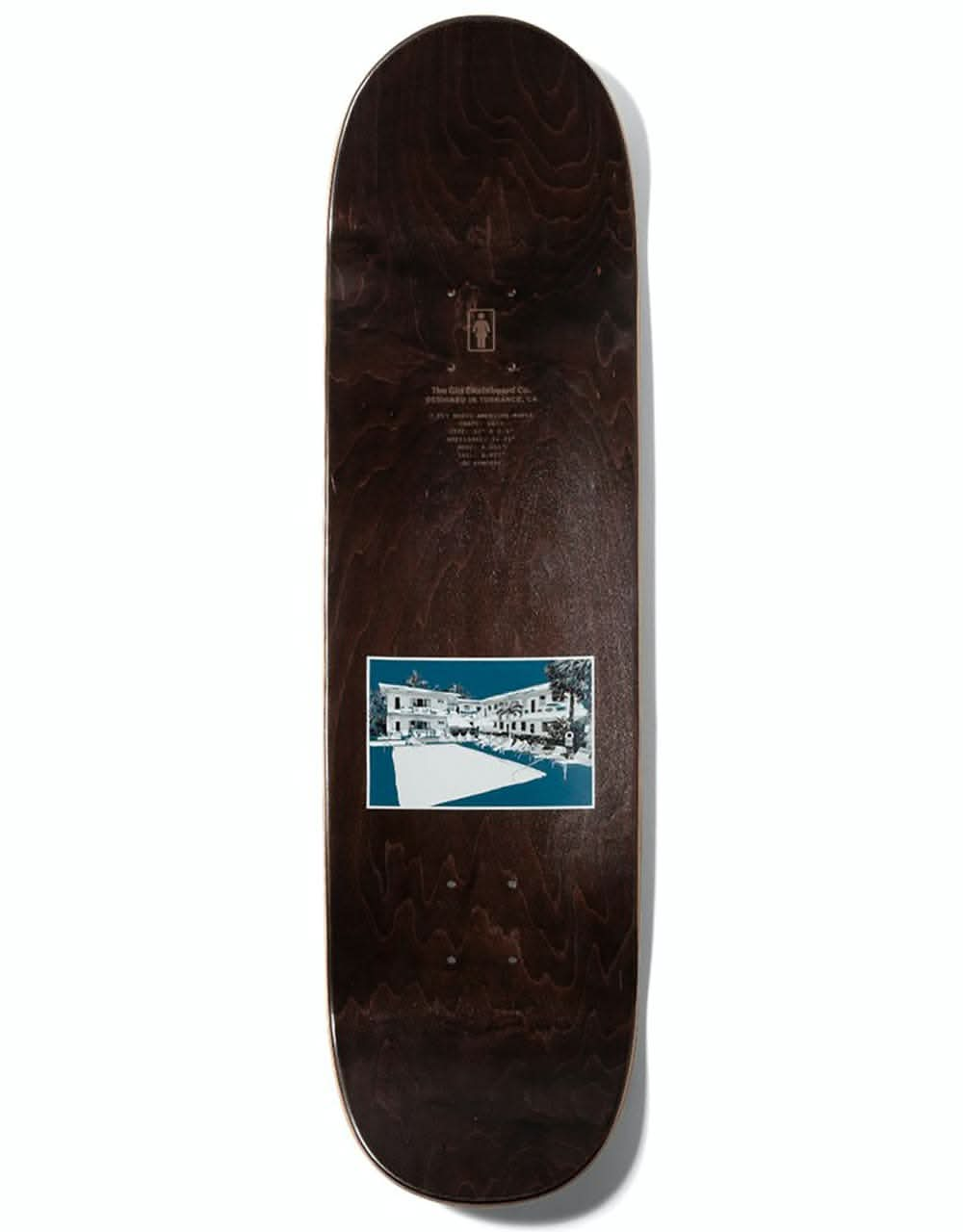 Girl McCrank No Vacancy Skateboard Deck - 8.5"