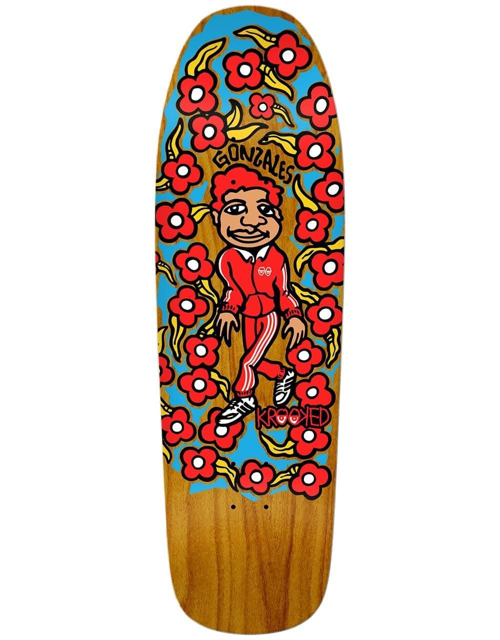 Krooked Gonz Sweatpants Skateboard Deck - 9.81"