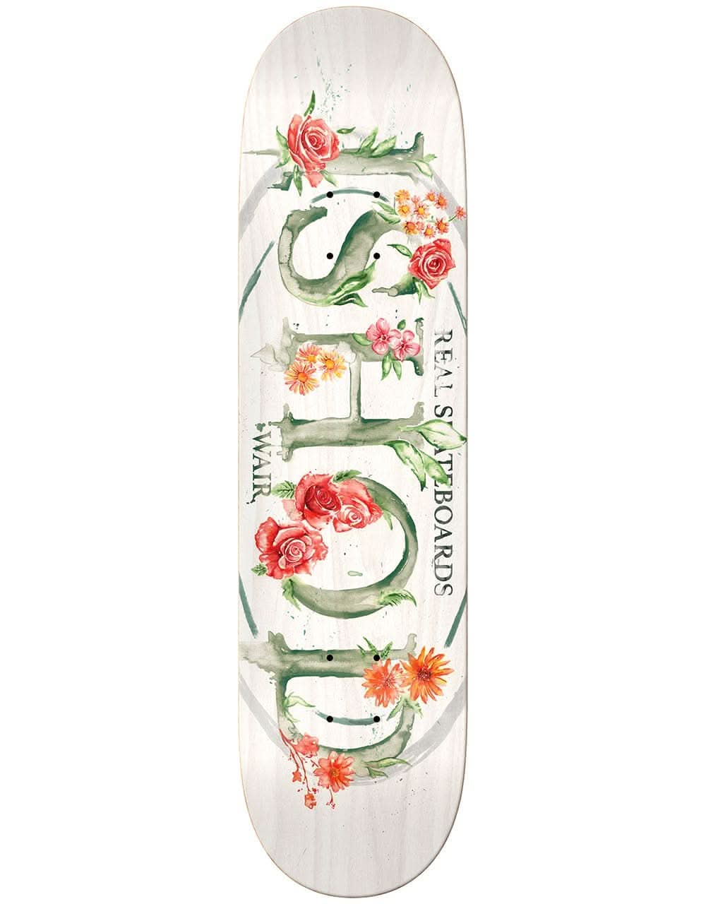 Real Ishod Blossom Oval Skateboard Deck - 8.25"