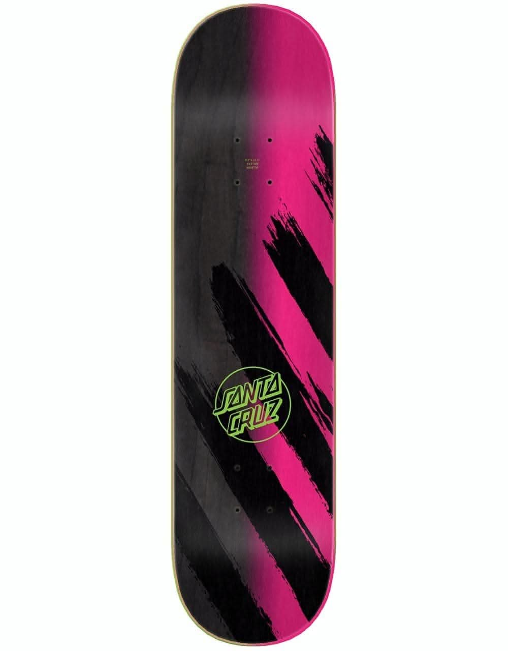 Santa Cruz Brush Dot Wide Tip Skateboard Deck - 8.5"