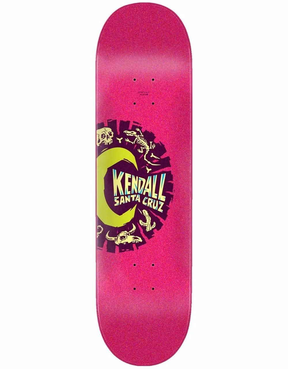 Santa Cruz Kendall Wolf Flashback Skateboard Deck - 8.125"