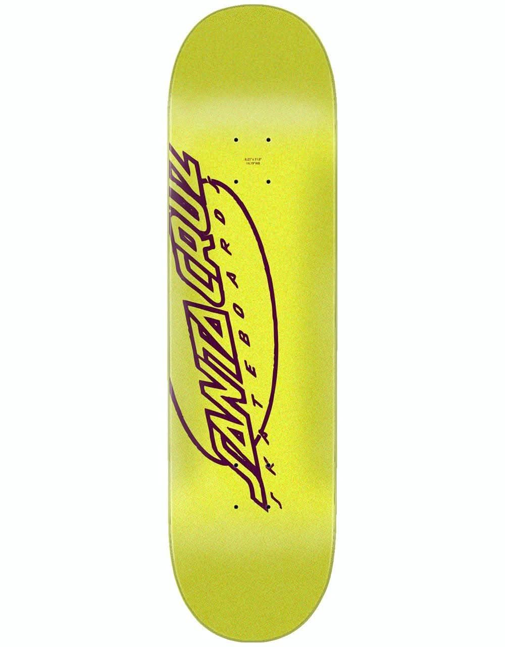 Santa Cruz Slasher Flashback Skateboard Deck - 8.25"