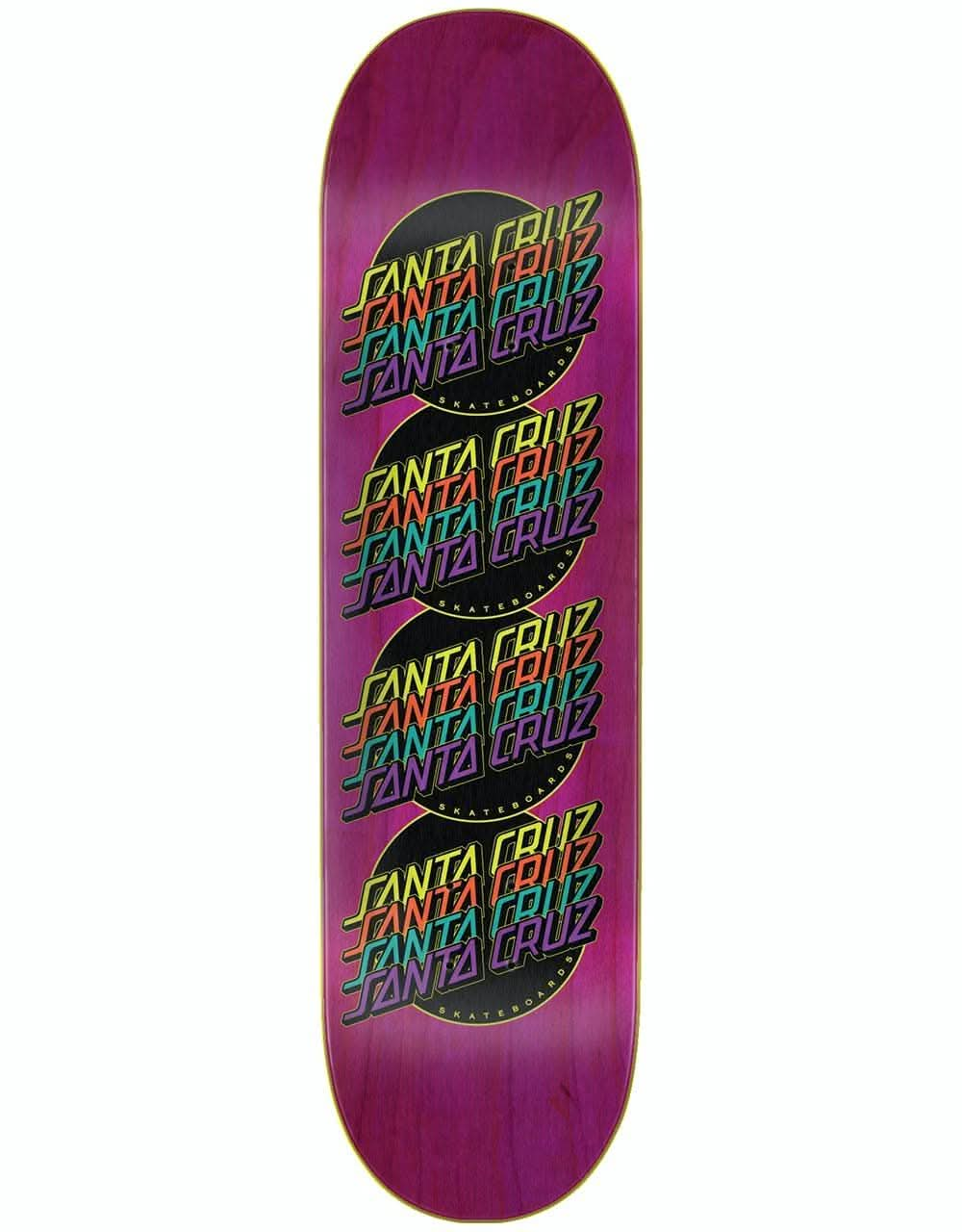 Santa Cruz Multistrip HRM Skateboard Deck - 8.25"