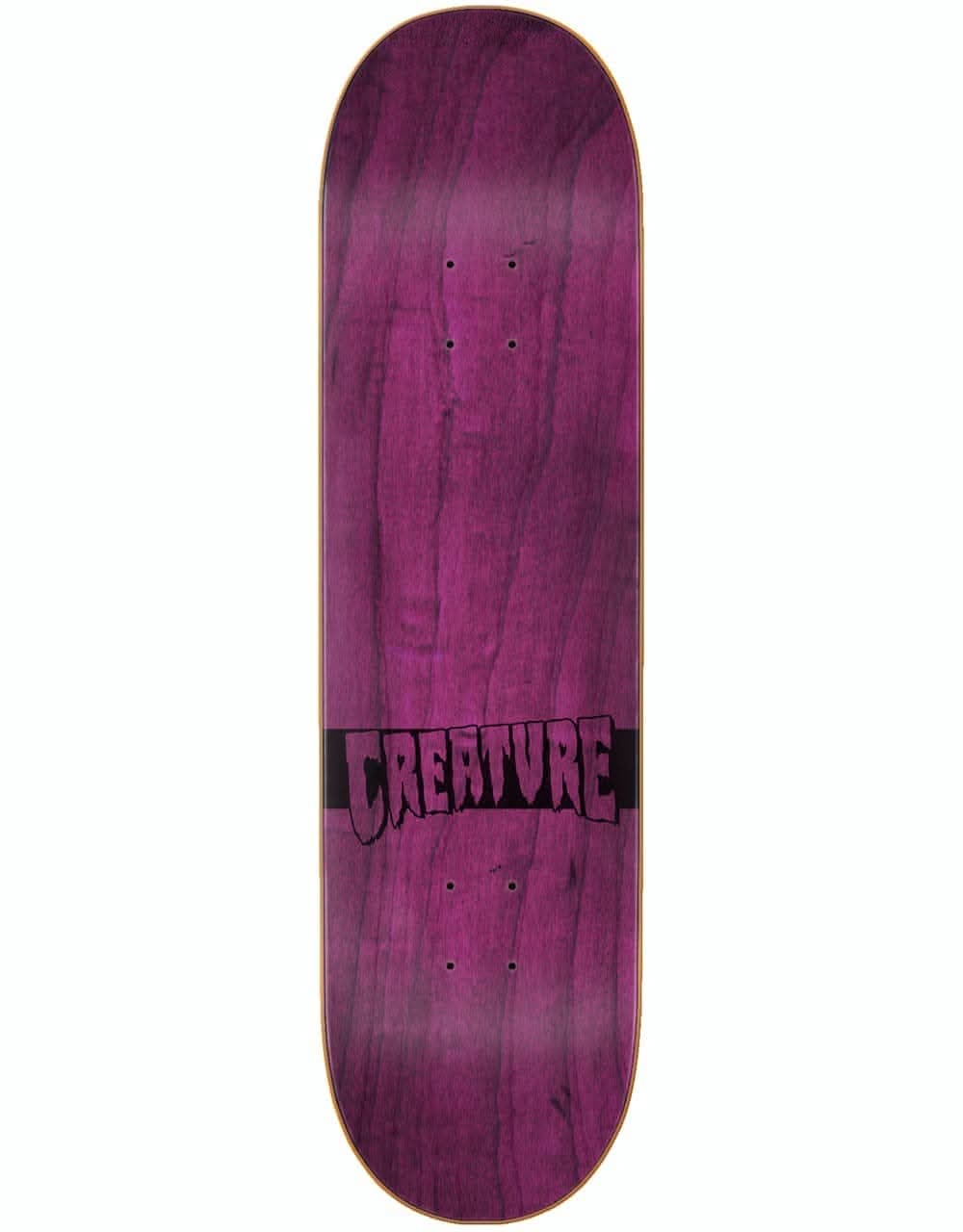 Creature Logo Wash HRM Skateboard Deck - 8"