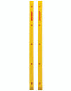 Santa Cruz Cell Block Slimline Rails - Yellow