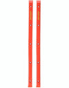 Santa Cruz Cell Block Slimline Rails - Red